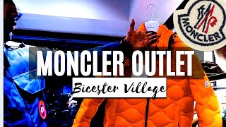 MONCLER OUTLET AT BICESTOR VILLAGE  STORE TOUR amp PRICE CHECK [upl. by Okikuy]