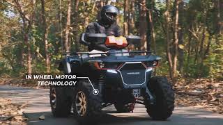 Powerland  One of the fastest 4x4 electric ATVs [upl. by Ylim742]