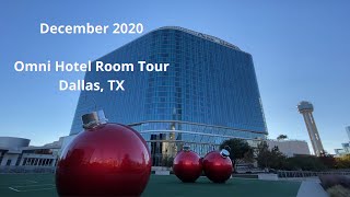 Omni Hotel Room Tour  Dallas TX 2020 [upl. by Ativoj]