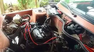 Como sacar motor y caja de renault 9 y 11 [upl. by Eignav]