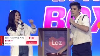 Loisa Andalio and Ronnie Alonte LoiNie playing WHATS IN THE BOX [upl. by Gerstner]