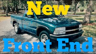 Chevy S10 Front End Conversion 9497 to 9804 Its Easy [upl. by Brandy]