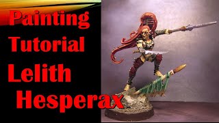 Lelith Hesperax painting tutorial [upl. by Rodrick]