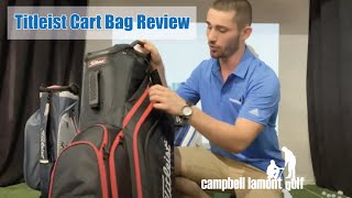 Titleist Cart Bag Review [upl. by Ardnuat]