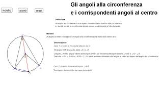 Angoli al centro e angoli alla circonferenza [upl. by Tadich487]