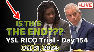 THE END Will THUG PLEA OUT Lets watch YSL Rico Trial Day 154 ysltrial youngthug [upl. by Constancia193]