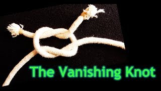 Easy Rope Magic Trick for Beginners and Kids  How to Tie and Vanish a Knot [upl. by Soisinoid142]