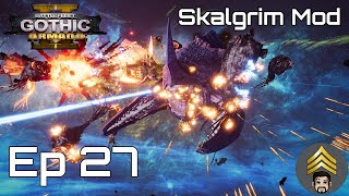 Battlefleet Gothic Armada 2 Skalgrim Mod Imperial Campaign Hard  Ep 27  No More Tyranids [upl. by Dnomad]