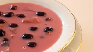 Gyümölcsleves videó recept Fruit Soup [upl. by Nosydam798]