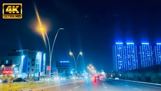 Erbil city view Night time driving 2024 erbil vlog beautiful views viral fypシ [upl. by Yxel]