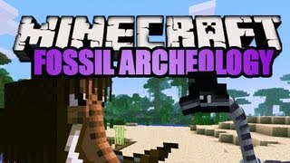 Minecraft Fossil Archeology Mod 147 [upl. by Nnairret350]