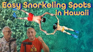 3 Stunning amp EASY Snorkeling Spots on Oahu [upl. by Schwarz340]