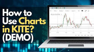 How to use Charts in Zerodha Kite Demo  Zerodha Charting Tools [upl. by Atter299]