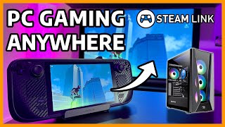 Steam Link To Any TV With Steam Deck  Stream your PC To Any Screen [upl. by Eglantine]