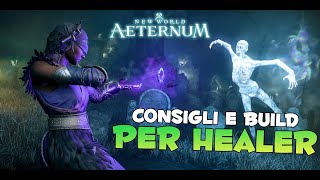 Consigli e Build per HEALER PVE  NEW WORLD Aeternum [upl. by Ahsiemat]