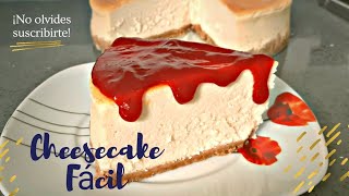 Receta Cheescake Fácil [upl. by Trow]