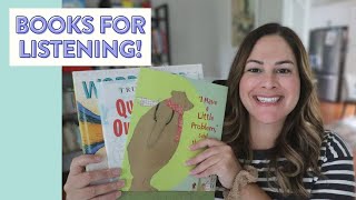 Picture Books for Listening  read alouds for teaching how to listen [upl. by Rahsab]