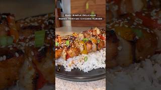 Honey Teriyaki Chicken Kabobs [upl. by Philina]