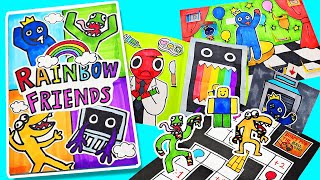 로블록스 레인보우 프렌즈 7가지 게임책 만들기🌈 Roblox Rainbow Friends 7 Game Books [upl. by Willtrude845]