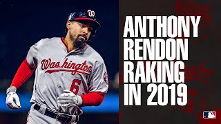 Anthony Rendon RAKING in 2019  MLB Highlights [upl. by Ellata891]