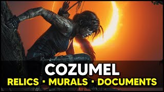 Shadow of the Tomb Raider  COZUMEL Survival Caches Treasure Chest Relics Locations [upl. by Nehcterg]