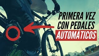 ¿Cómo empezar con PEDALES AUTOMÁTICOS  MTB [upl. by Neelram3]