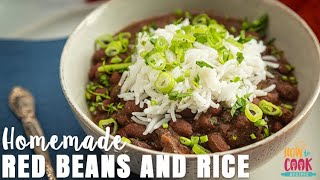 Classic Red Beans and Rice Recipe StepbyStep  HowToCookRecipes [upl. by Chemosh286]