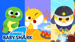 Baby Shark Watch Out the Fire  Compilation  Safety Songs for Kids  Baby Shark Official [upl. by Sidell]