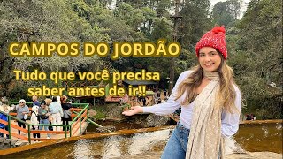 O QUE FAZER EM CAMPOS DO JORDÃO Passeios  roteiro  hospedagem e restaurantes viagem vlog [upl. by Nyletac927]