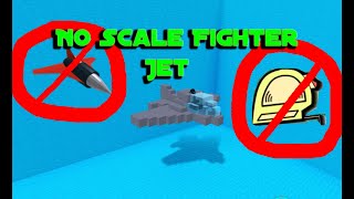 Easy No Scale Fighter Jet  Build a Boat [upl. by Llerryt]