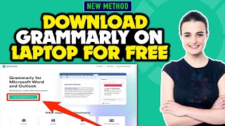 How to download amp Install Grammarly on laptop for free 2024 [upl. by Carlstrom967]