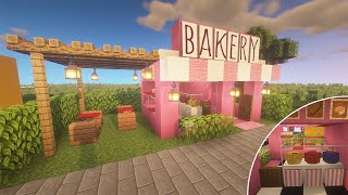 How to build a bakery in minecraft [upl. by Ewnihc]