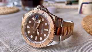 Rolex YachtMaster 40  The Chocolate One [upl. by Eidnew626]