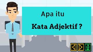 Kata Adjektif  Contoh Ayat  Kuiz [upl. by Yelkcub]