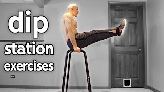 15 Dip Station Exercises You Should Try [upl. by Pace]