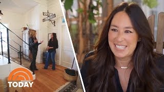 Fixer Upper Star Joanna Gaines Gives A Tour Of Her Family Farmhouse  TODAY [upl. by Gnirps]