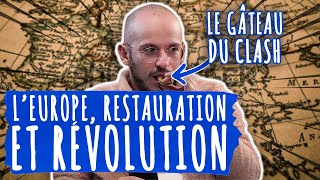 LEurope entre Restauration et révolution  Réussir son étude de doc en Histoire  1ère [upl. by Chubb]