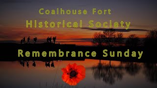 Coalhouse Fort Historical Society Remembrance Sunday [upl. by Home]