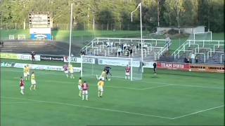 Highlights Degerfors IF  Falkenbergs FF Superettan 2012 [upl. by Ycak77]