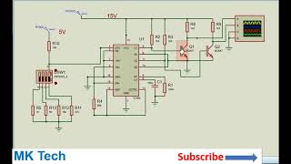 TL494 PWM Circuit on Proteus Simulation [upl. by Anomar]