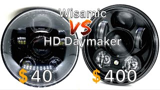 DaymakerWisamic Headlight InstallComparison [upl. by Dleifrag]