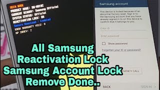 All Samsung  Reactivation Lock  Samsung Account  Remove Without PC Tested By Note 4 N910C [upl. by Esinej]