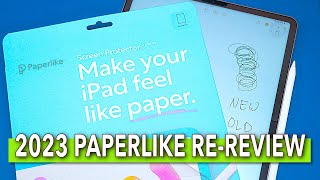 A Closer Look ReReviewing the Paperlike Screen Protector [upl. by Kcirdek]