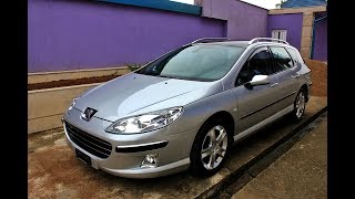 Peugeot 407 SW 20HDI 136hp 2007 [upl. by Nylkcaj]