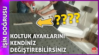 Koltuk Ayakları Nasıl Değiştirilir  İder Mobilya Pişmanlığı [upl. by Earised]