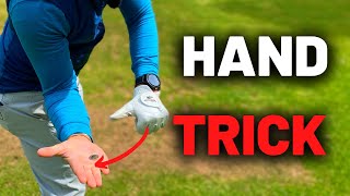 One Simple Trick To Fix Your Backswing FOREVER The hand trick [upl. by Eiramlehcar]