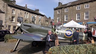 Grassington 1940s Weekend North Yorkshire Dales 4K [upl. by Yeniffit]