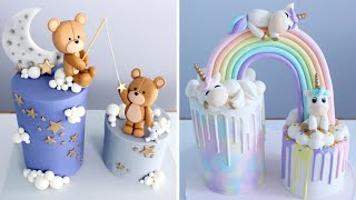 AMAZING Baby Shower CAKES Compilation [upl. by Hedveh382]