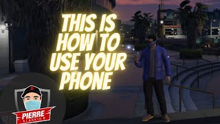 How to use your Phone GTA5 FIVEM RP All you need to know [upl. by Mok791]