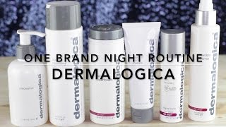 DERMALOGICA NIGHT TIME SKINCARE ROUTINE  DAILY SUPERFOLIANT REVIEW [upl. by Gorges830]